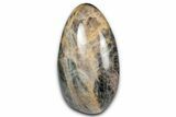 Polished Free-Standing Black Moonstone - Madagascar #348975-1